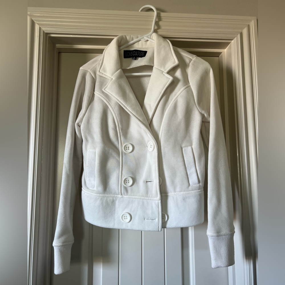 Love Culture white jacket